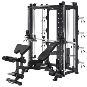Multipresse Smith machine complète avec banc et câbles Maxxus