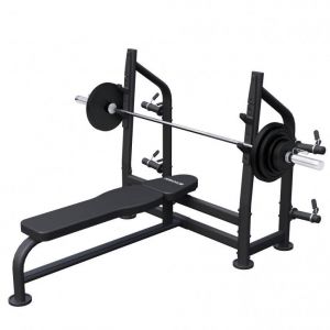 Banc Musculation avec Rack PRO et Set d’Haltères Longues 90 KG MAXXUS