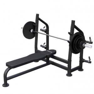 Banc Musculation avec Rack PRO et Set d’Haltères Longues 130 KG MAXXUS