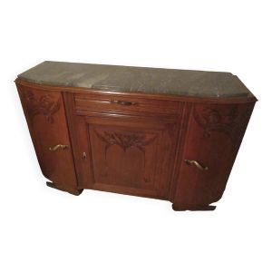 Buffet art-déco des années 1930/40 en chêne massif