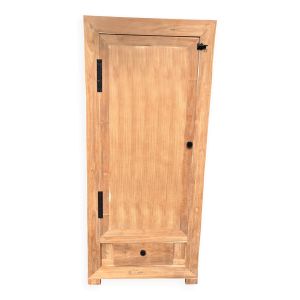 Armoire d'angle, bonnetière d'angle rénovée