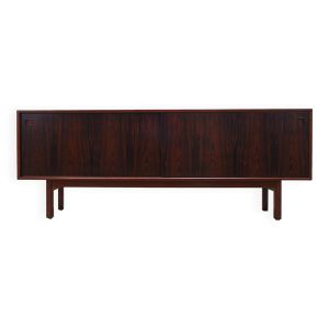 Buffet en palissandre, design danois, années 1970, fabricant : Omann Jun