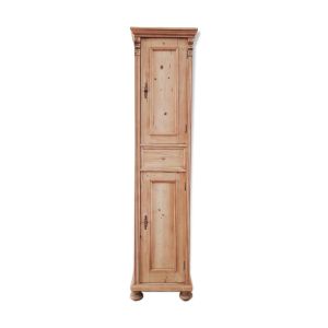 Armoire, bonnetière en pin massif
