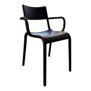Lot de 4 chaises Kartell - Generic a - Philippe Starck - Noir