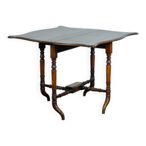 Table antique à abattants en chêne, circa 1820