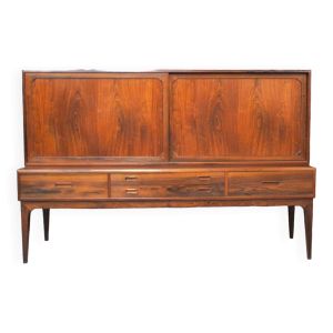 Crédence Scandinave En Palissandre de Rio, Kai Kristiansen