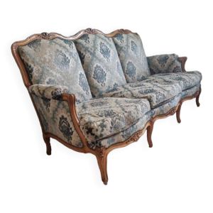 Canapé français ancien style Louis XV