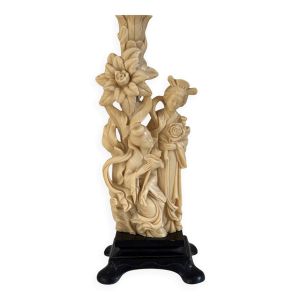 Lampe de style asiatique par Amilcare Santini