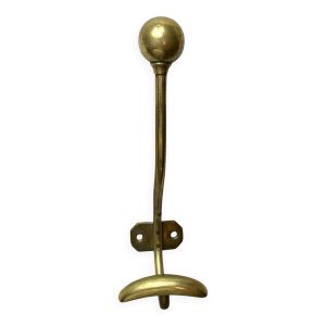 Patère, porte-manteaux boule en laiton