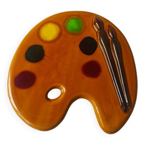 Dessous de plat Palette de peintre Aetgina