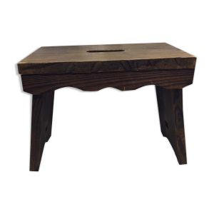 Tabouret pliable en bois
