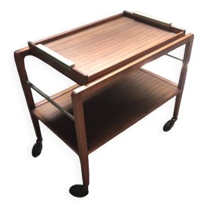 Desserte table sur roulettes scandinave années 60