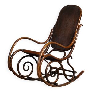 Fauteuil à bascule Thonet, vers 1920