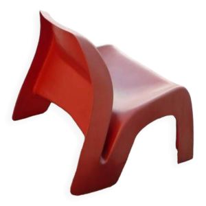 Chaise longue d'extérieur par Luigi Colani pour la ligne « Garden Party » d'Essman KG, Allemagne, années 1960