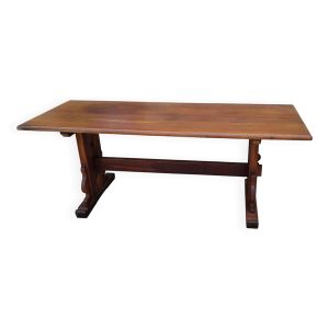 Table ferme monastère chêne massif ancienne vintage