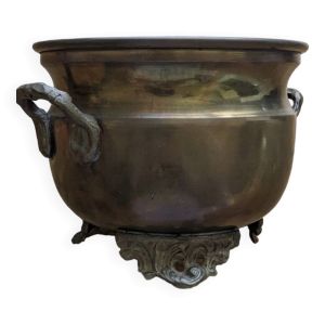 Cache pot en laiton