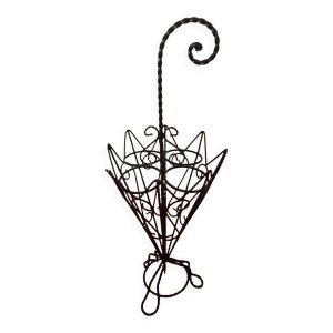 Porte-parapluie en fer forgé