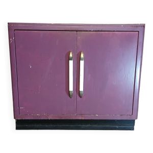 Buffet de cuisine en métal années 50