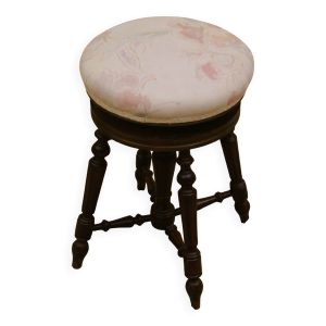 Tabouret de piano Napoléon III réglable