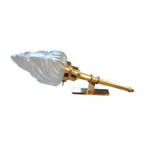 Applique flambeau verre de Vianne