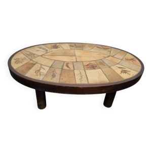 Table basse Raymonde Leduc Vallauris