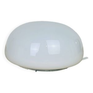 Applique boule opaline demi sphère 20 cm