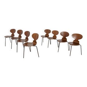 Chaise Ant Modèle 3101 en Teck par Arne Jacobsen pour Fritz Hansen, années 1970.