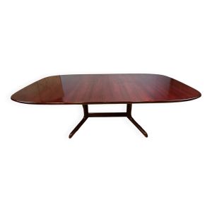 Table à manger extensible en palissandre style rétro vintage du milieu du siècle par AM Møbler, Den