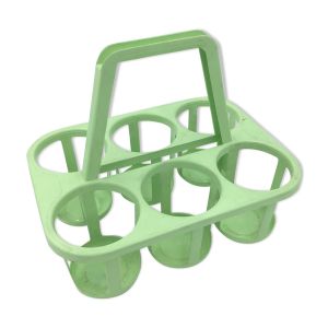 Porte-bouteille vintage vert anis