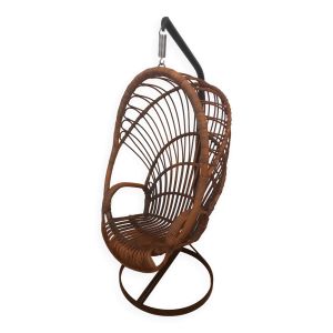 Rohé rattan  chaise basculante