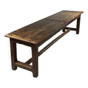 Table de monastère français 290 cm