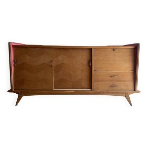 Buffet, enfilade pieds compas, bar des années 50.