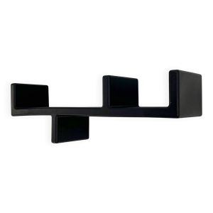 Etagère noire modèle Snake d'Adriano Baldanzi & Alessandro Novelli pour Casamania