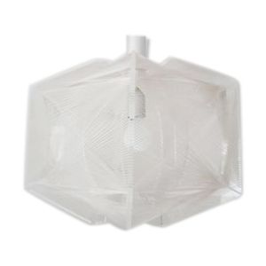 Suspension Sompex en perspex fabriquée par Paul Secon