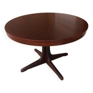 Table ronde Baumann avec rallonges