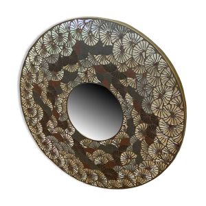 Miroir sorcière en mosaïque