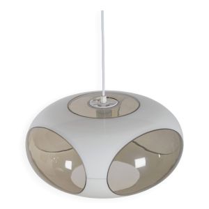 Suspension OVNI Space Age « Bug Eye » (blanche) par Massive, années 1970
