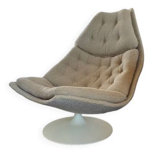Fauteuil lounge d'Artifort modèle F588 par Geoffrey Harcourt, 1960