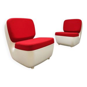 Chaises longues Magis Nimrod de design italien Marc Newson
