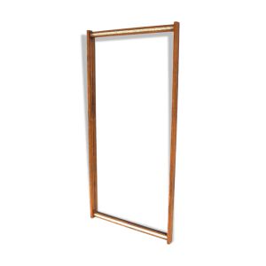 Miroir scandinave en palissandre, Fröseke, Suède, 1960 - 117x57cm