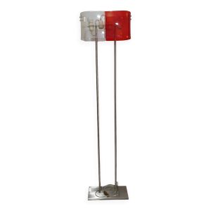 Lampadaire plexi orange