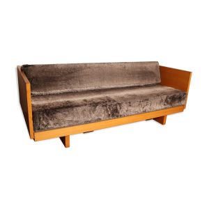 Canapé convertible et lit double modèle 'GE258' par Hans Wegner pour Getama - Danemark - années 1960