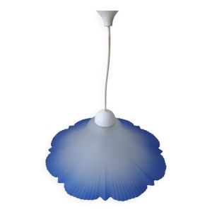 Suspension bleue verre