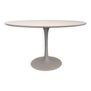 Table ronde tulipe Space age de Maurice Burke pour Arkana,années 60-70