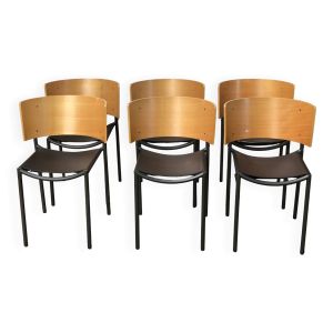 Lila hunter, XO, Philippe Starck (lot de 6)