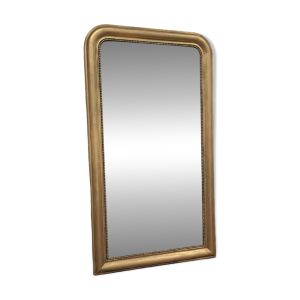 Grand miroir mercure Louis Philippe 129 x 72 cm doré ancien