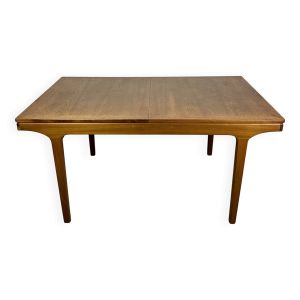 Table extensible de style scandinave en teck par Nathan furniture 1960