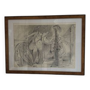 Tableau reproduction Pablo Picasso