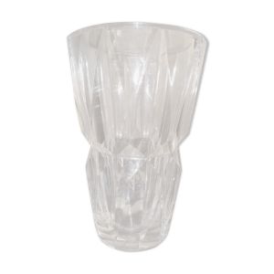 Vase en cristal taillé St Louis