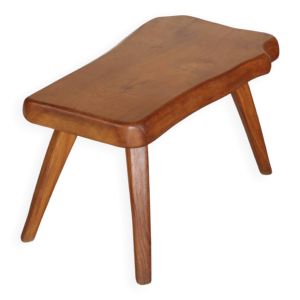 Table basse en orme de forme libre